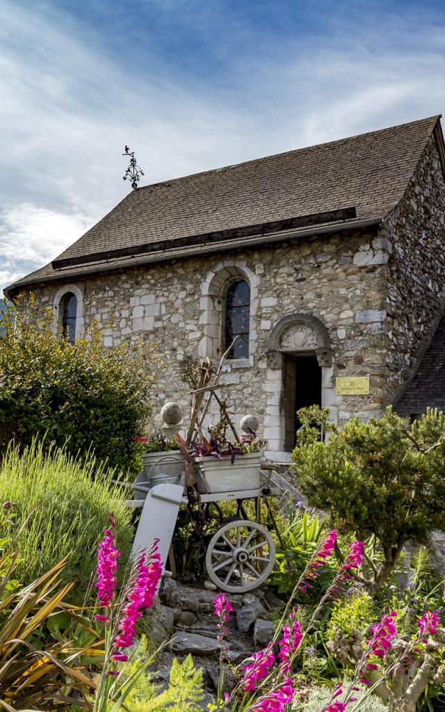 Chapelle du Château Fort de Lourdes et jardin botanique