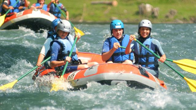 Rafting sur le Gave de Pau vers Lourdes