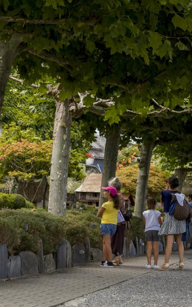 Le jardin botanique et les miniatures du château fort de Lourdes