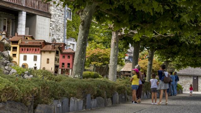 Le jardin botanique et les miniatures du château fort de Lourdes