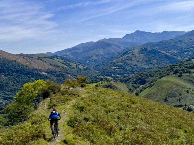 VTT au pic du Béout à Lourdes