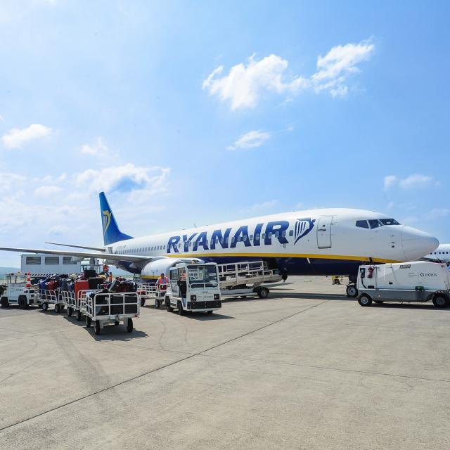 Vol Ryanair au départ de l'aéroport de Tarbes Lourdes Pyrénées