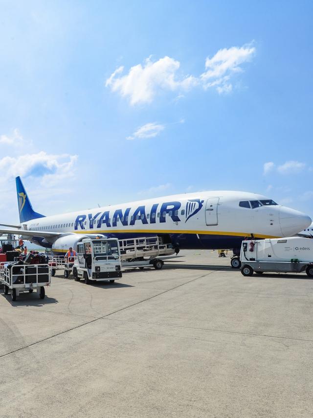 Vol Ryanair au départ de l'aéroport de Tarbes Lourdes Pyrénées