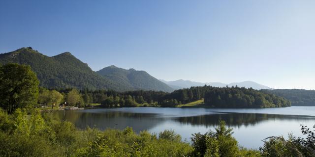 Vue sur le lac de Lourdes