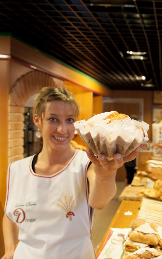 Tourte des Pyrénées aux Halles de Lourdes