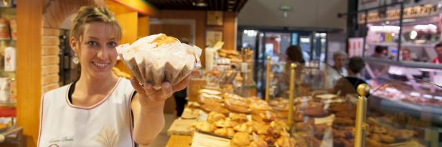 Tourte des Pyrénées aux Halles de Lourdes