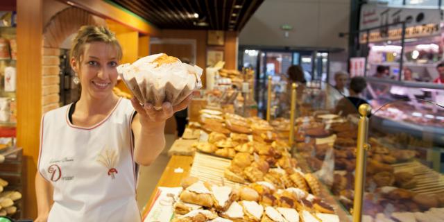 Tourte des Pyrénées aux Halles de Lourdes