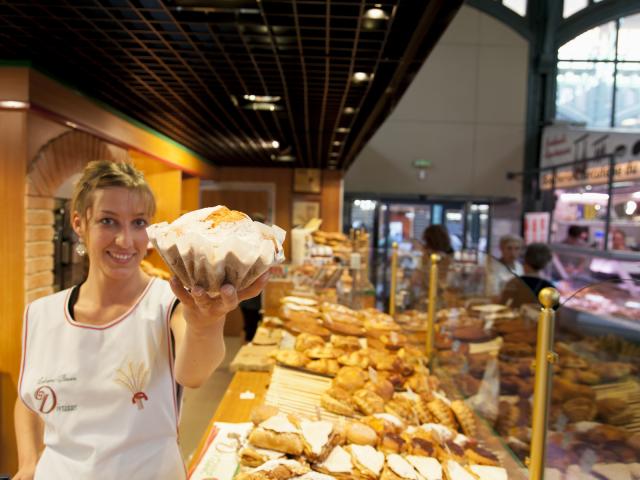 Tourte des Pyrénées aux Halles de Lourdes