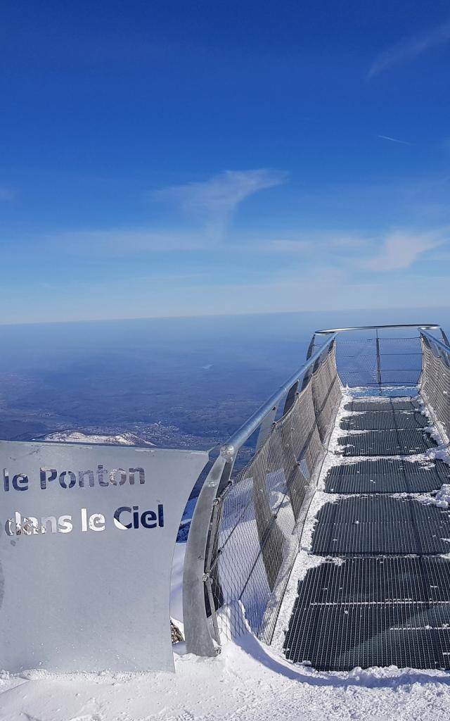 Ponton Dans Le Ciel au Pic du Midi