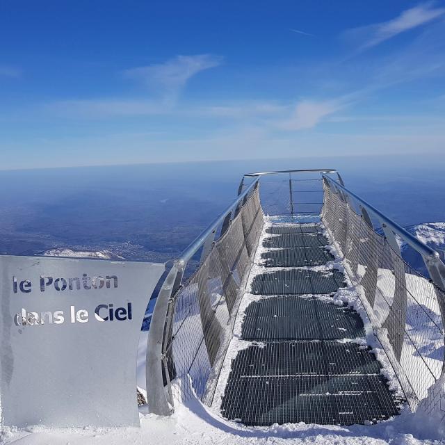 Ponton Dans Le Ciel au Pic du Midi