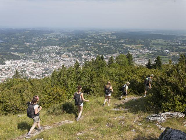 Randonneurs au Pic Du Jer