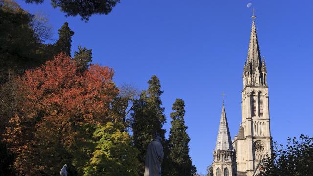 Les 4 saisons au Sanctuaire. La basilique de l'Immaculée Conception