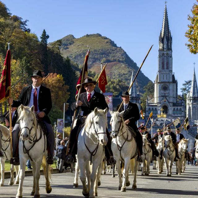 Pèlerinage des Gardians à Lourdes