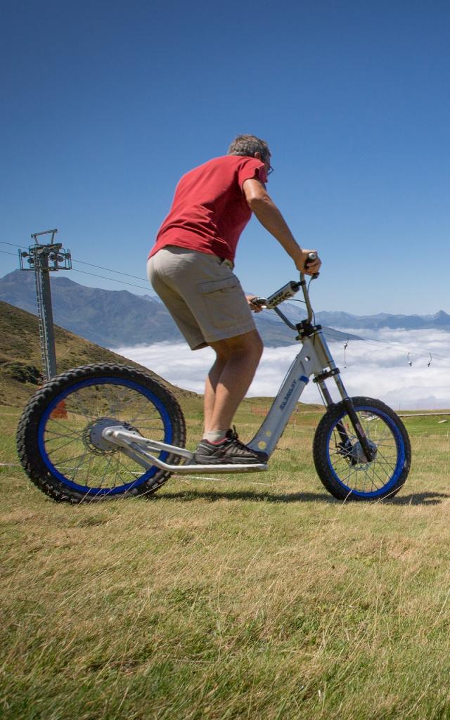 Sherpa - Trottinette à Hautacam