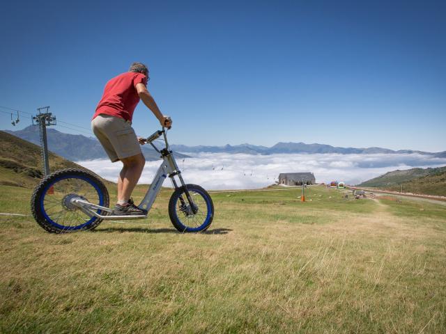 Sherpa - Trottinette à Hautacam