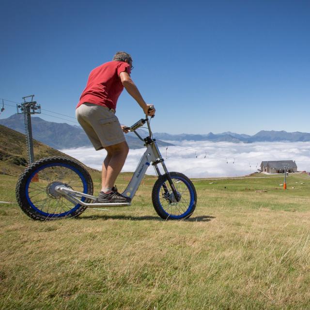 Sherpa - Trottinette à Hautacam