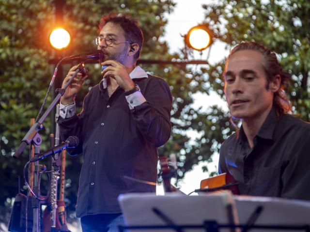 Concert Guillaume Lopez au kiosque