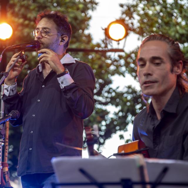 Concert Guillaume Lopez au kiosque