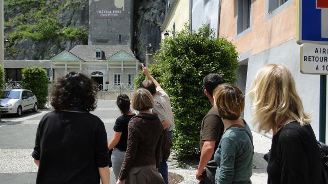 Visite guidée château fort de Lourdes