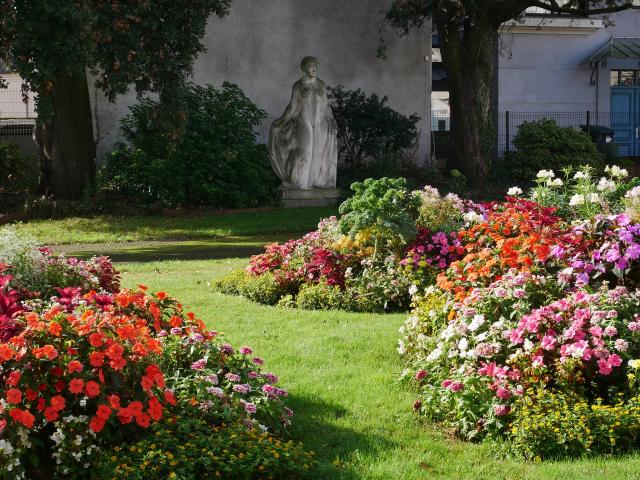 Jardin de l'hôtel de ville