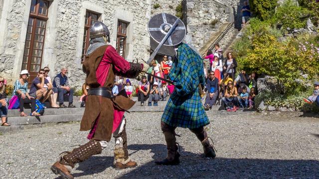 Journée médiévale au château de Lourdes