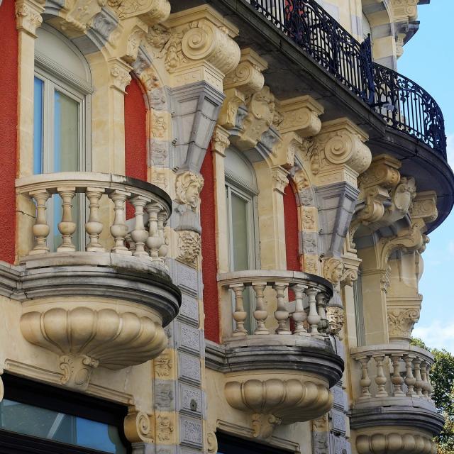 Balcons hôtel Moderne à Lourdes