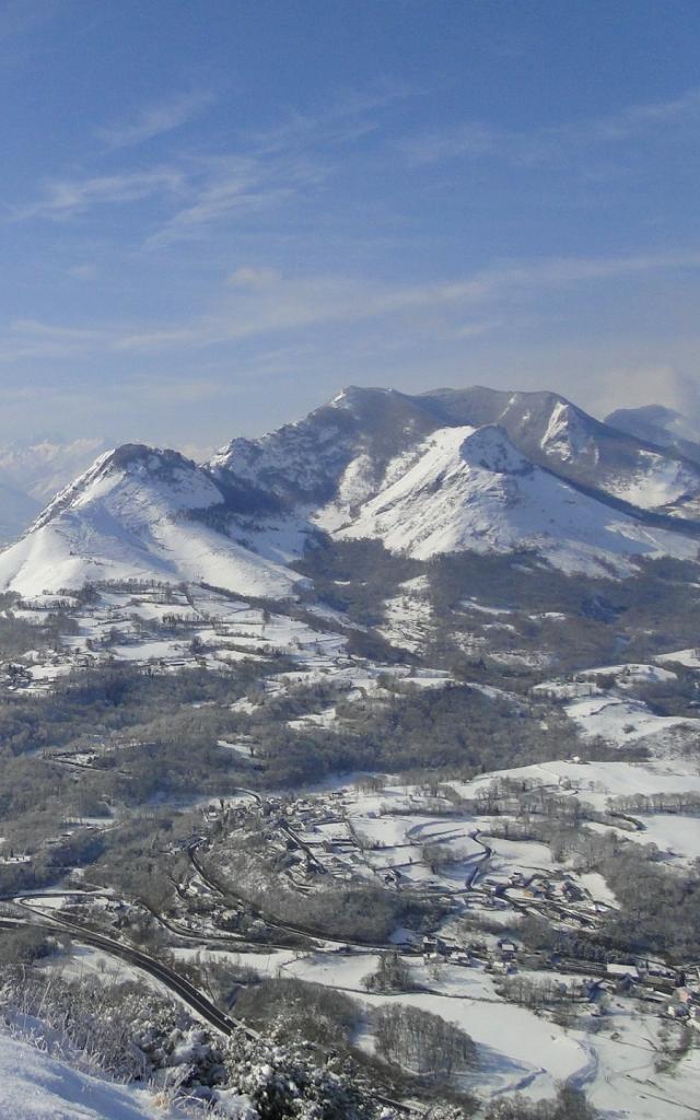 Pic du Jer sous la neige