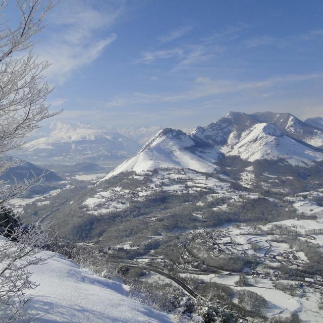 Pic du Jer sous la neige