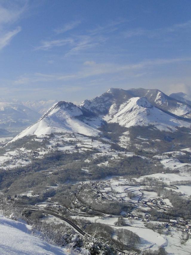 Pic du Jer sous la neige