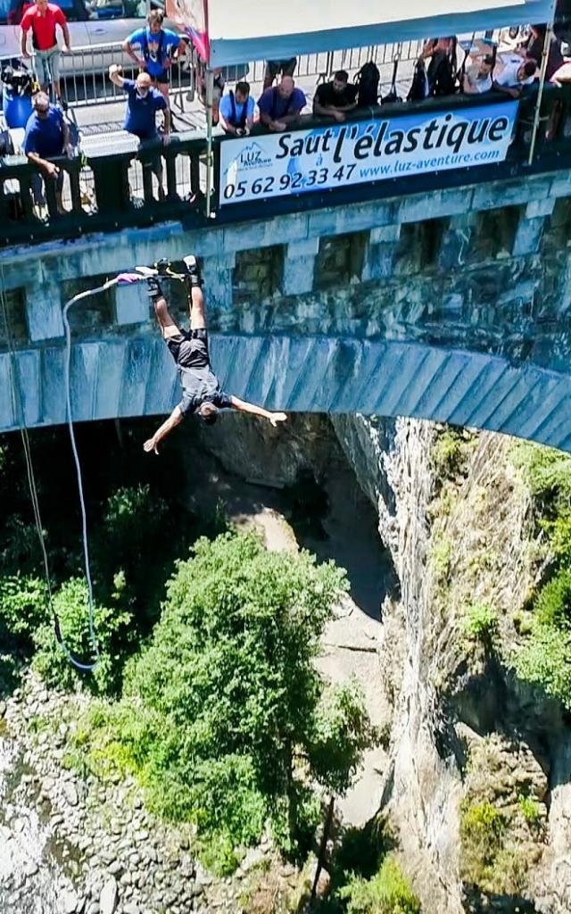 Saut à l'élastique Luz Pont Napoléon