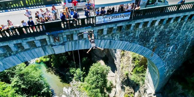 Saut à l'élastique Luz Pont Napoléon