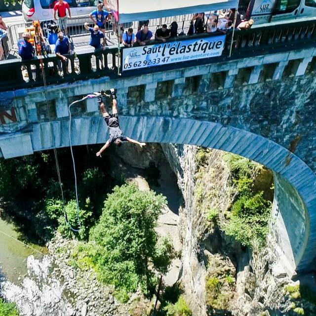 Saut à l'élastique Luz Pont Napoléon