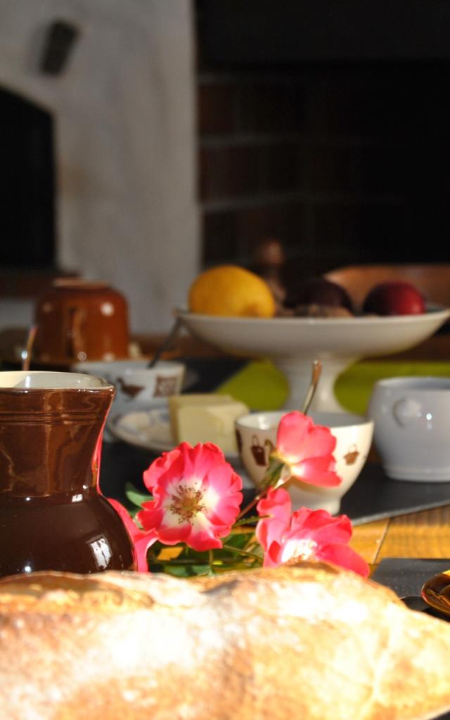 Petit déjeuner en chambre d'hôtes proche de Lourdes