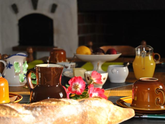 Petit déjeuner en chambre d'hôtes proche de Lourdes