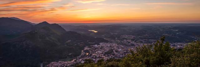 Coucher de soleil au Pic du Jer