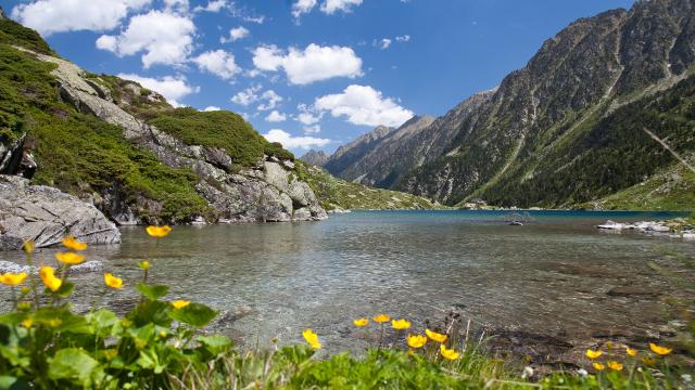 Lac d'Estom, vallée du Lutour