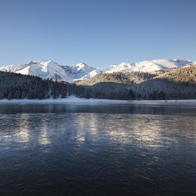 Lac de Payolle en Hiver