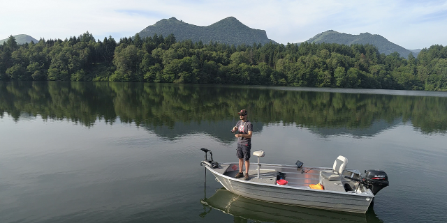 Pêche de carnassiers à Lourdes