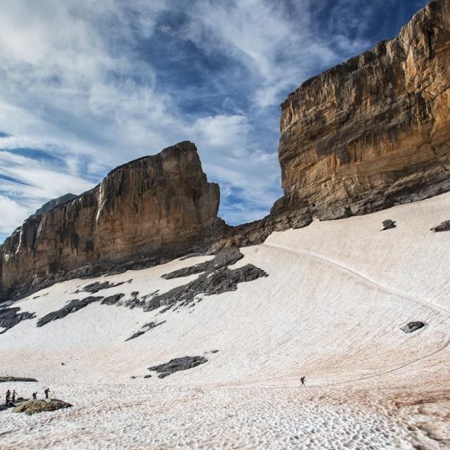 Brèche de Roland au dessus de Gavarnie