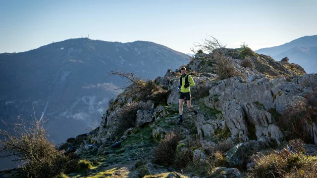 Trail dans le massif du Beout Janv25 E.dussarps Ot Lourdes